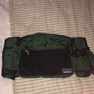 Green L.L. Bean Fannie Pack